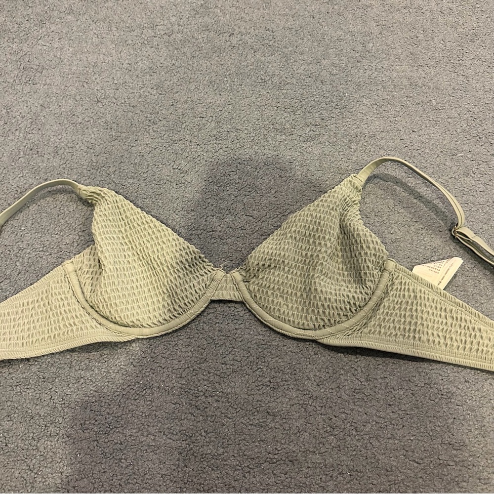 Hollister Textured Bikini Top